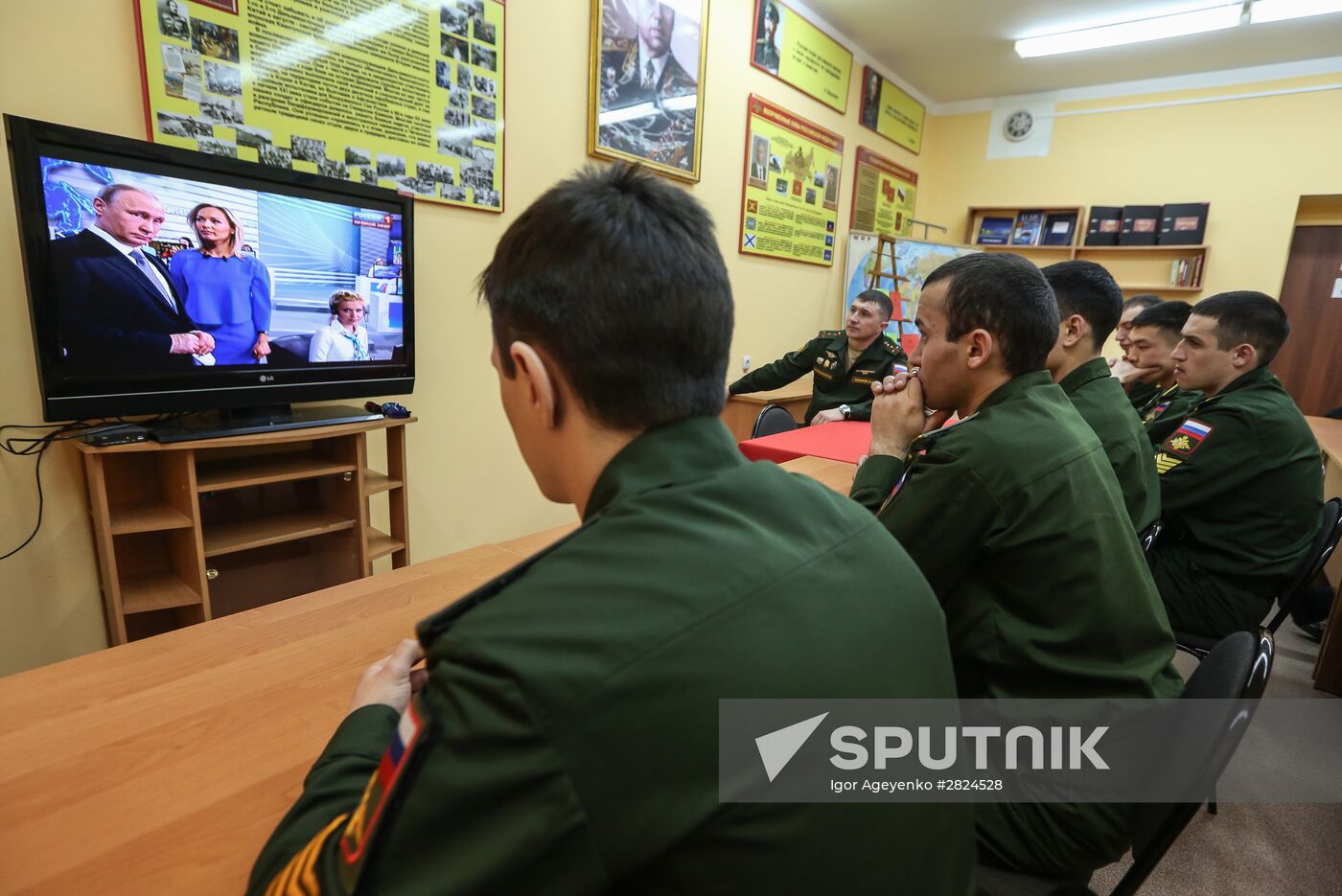 Broadcast of Direct Line with Vladimir Putin