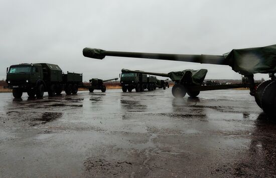Victory Parade rehearsal in Russian cities