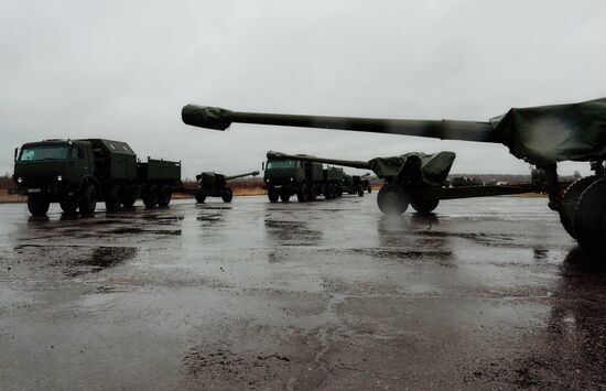 Victory Parade rehearsal in Russian cities