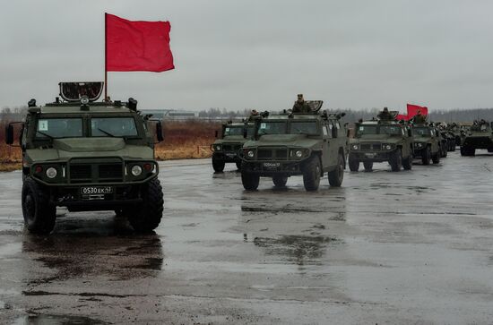 Victory Parade rehearsal in Russian cities