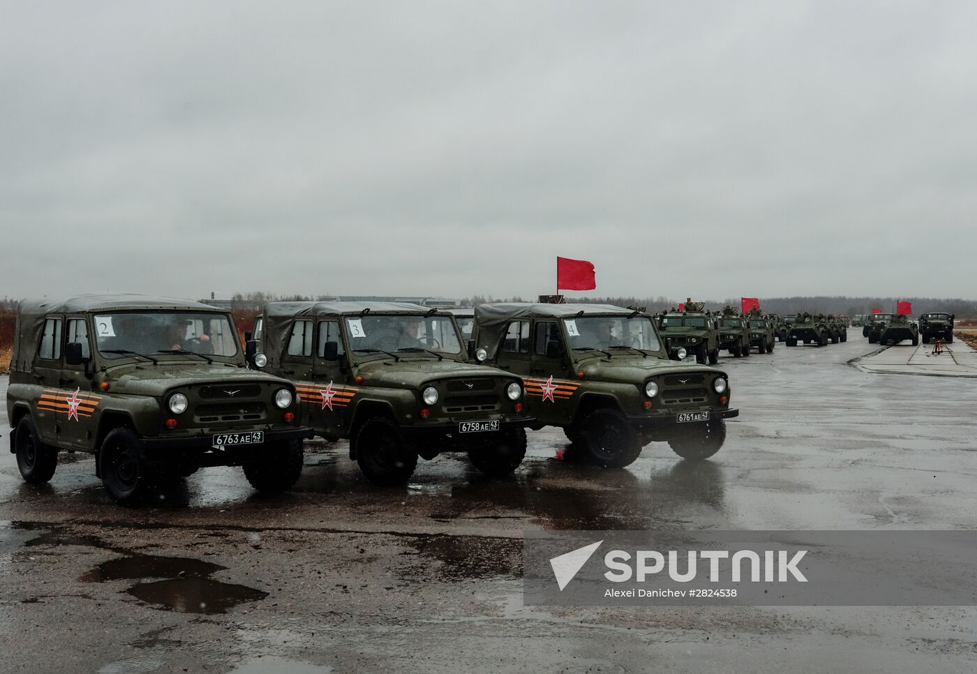 Victory Parade rehearsal in Russian cities