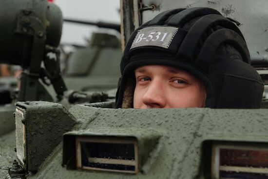 Victory Parade rehearsal in Russian cities