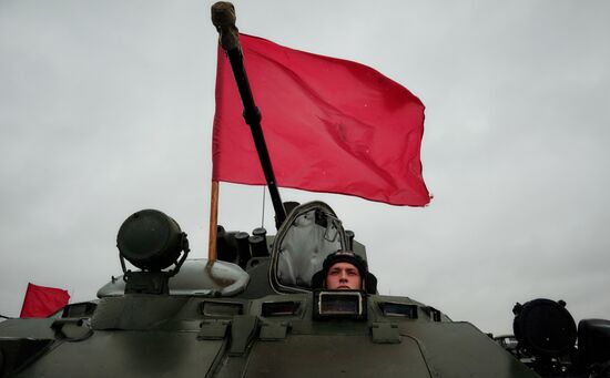 Victory Parade rehearsal in Russian cities