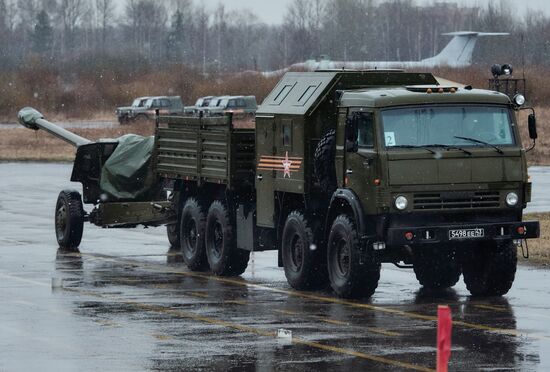 Victory Parade rehearsal in Russian cities