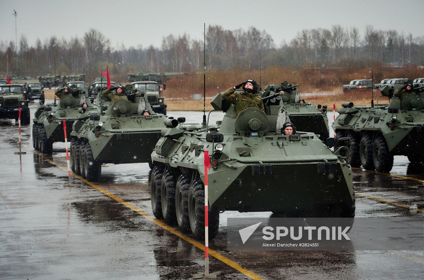Victory Parade rehearsal in Russian cities