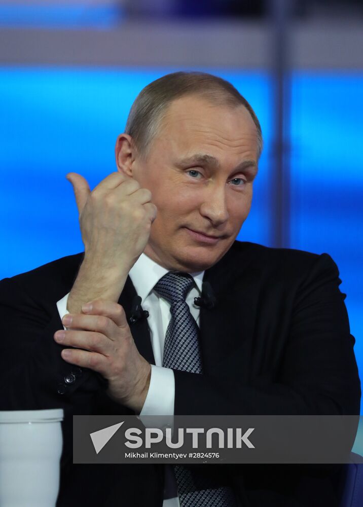 Direct Line with Vladimir Putin