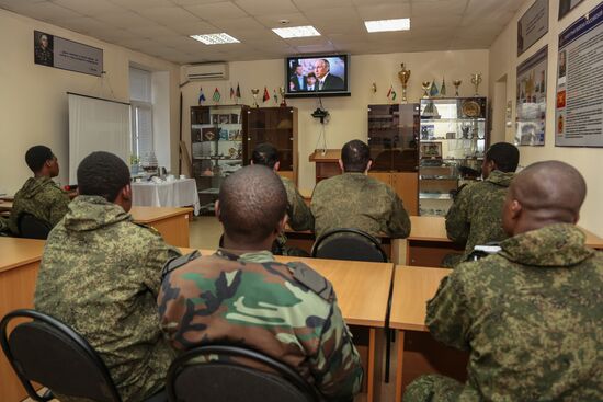 Broadcast of Direct Line with Vladimir Putin
