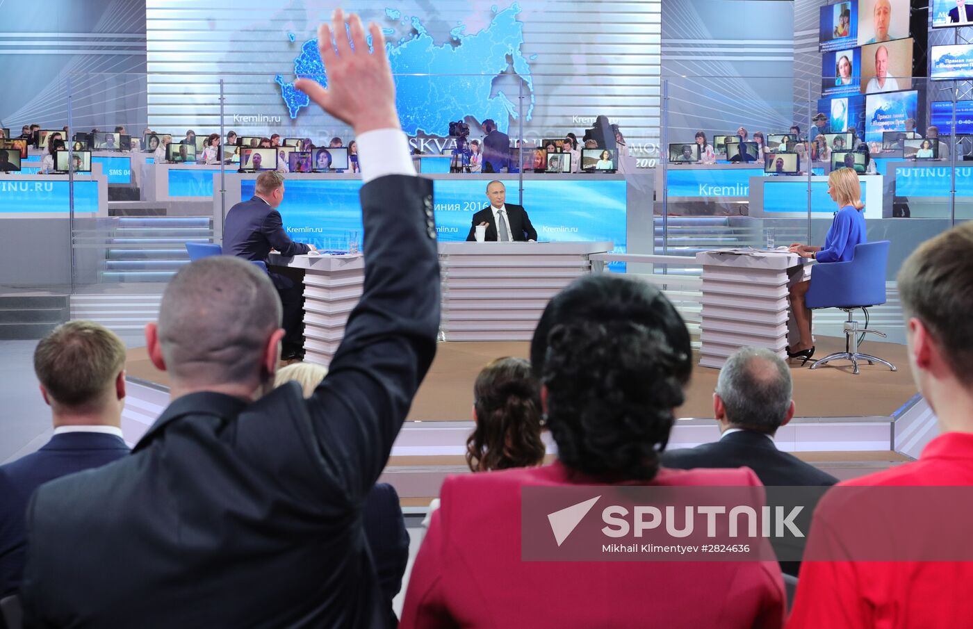 Direct Line with Vladimir Putin