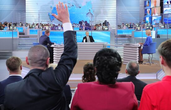 Direct Line with Vladimir Putin