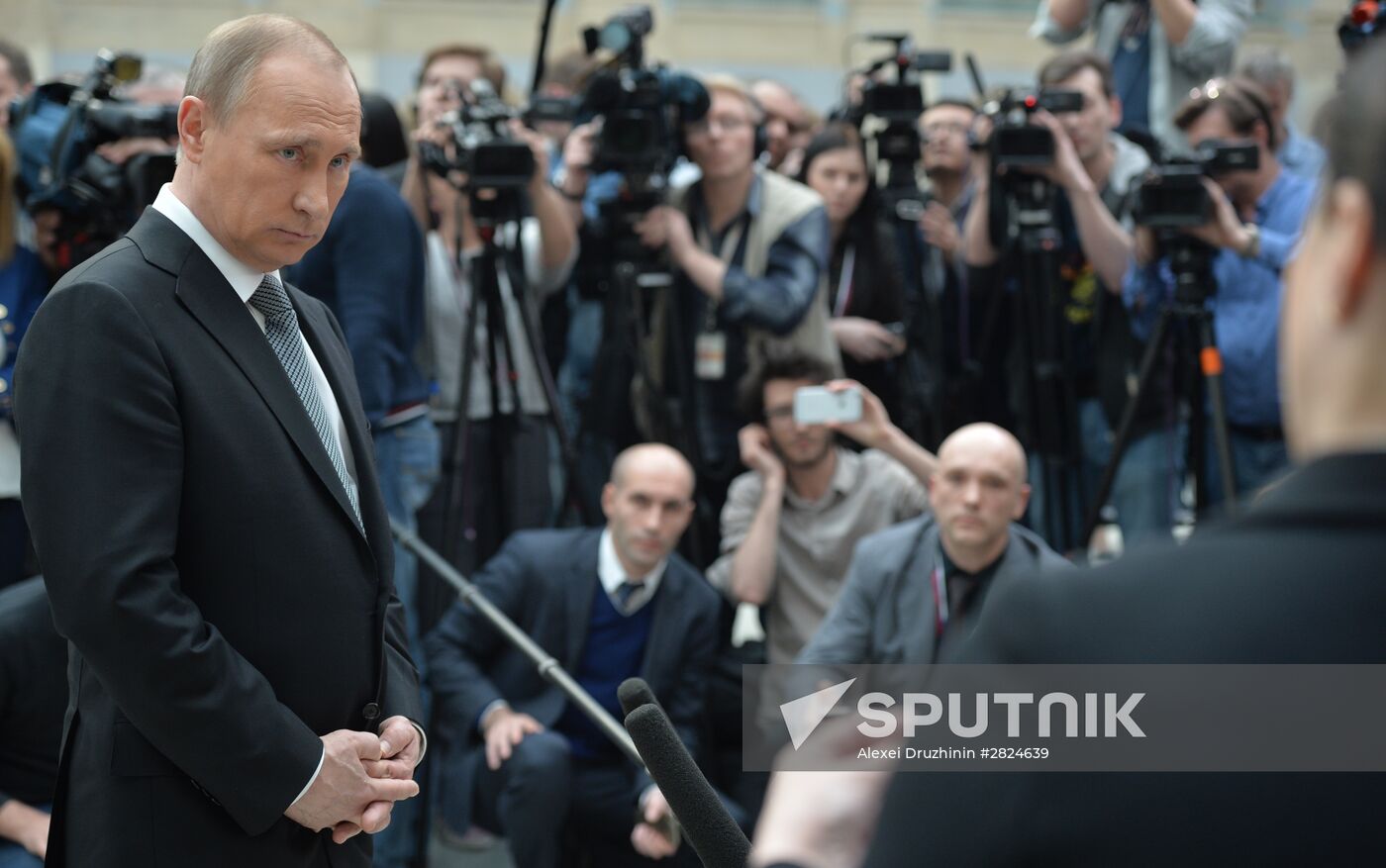 Direct Line with Vladimir Putin