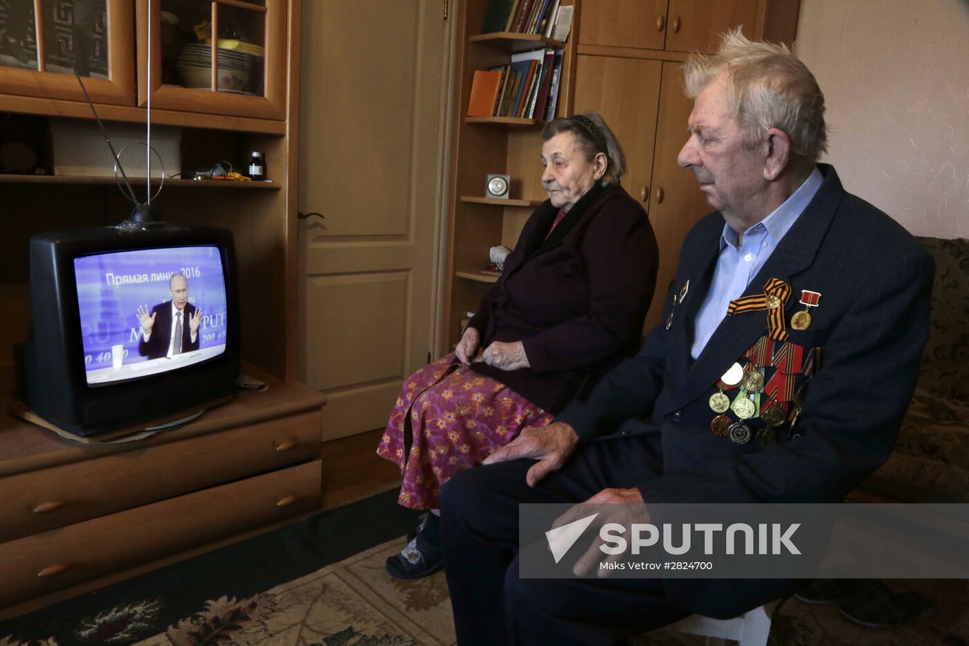 Broadcast of Direct Line with Vladimir Putin