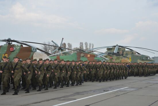 Victory Parade rehearsal in Russian cities