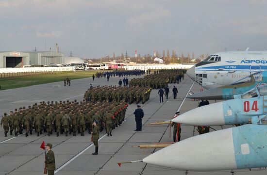 Victory Parade rehearsal in Russian cities