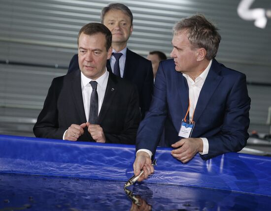 Prime Minister Medvedev visits Volga Federal District