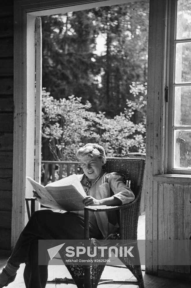 Poetess Vera Ibner