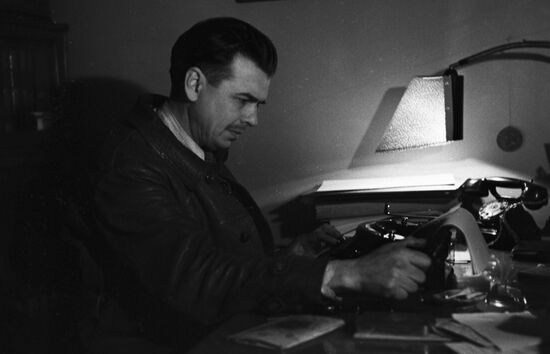 Writer Leonid Leonov