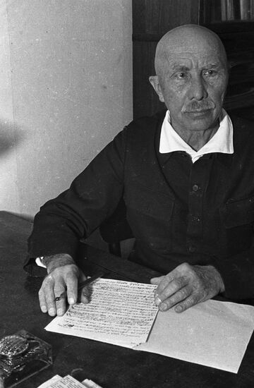 Writer Serafimovich