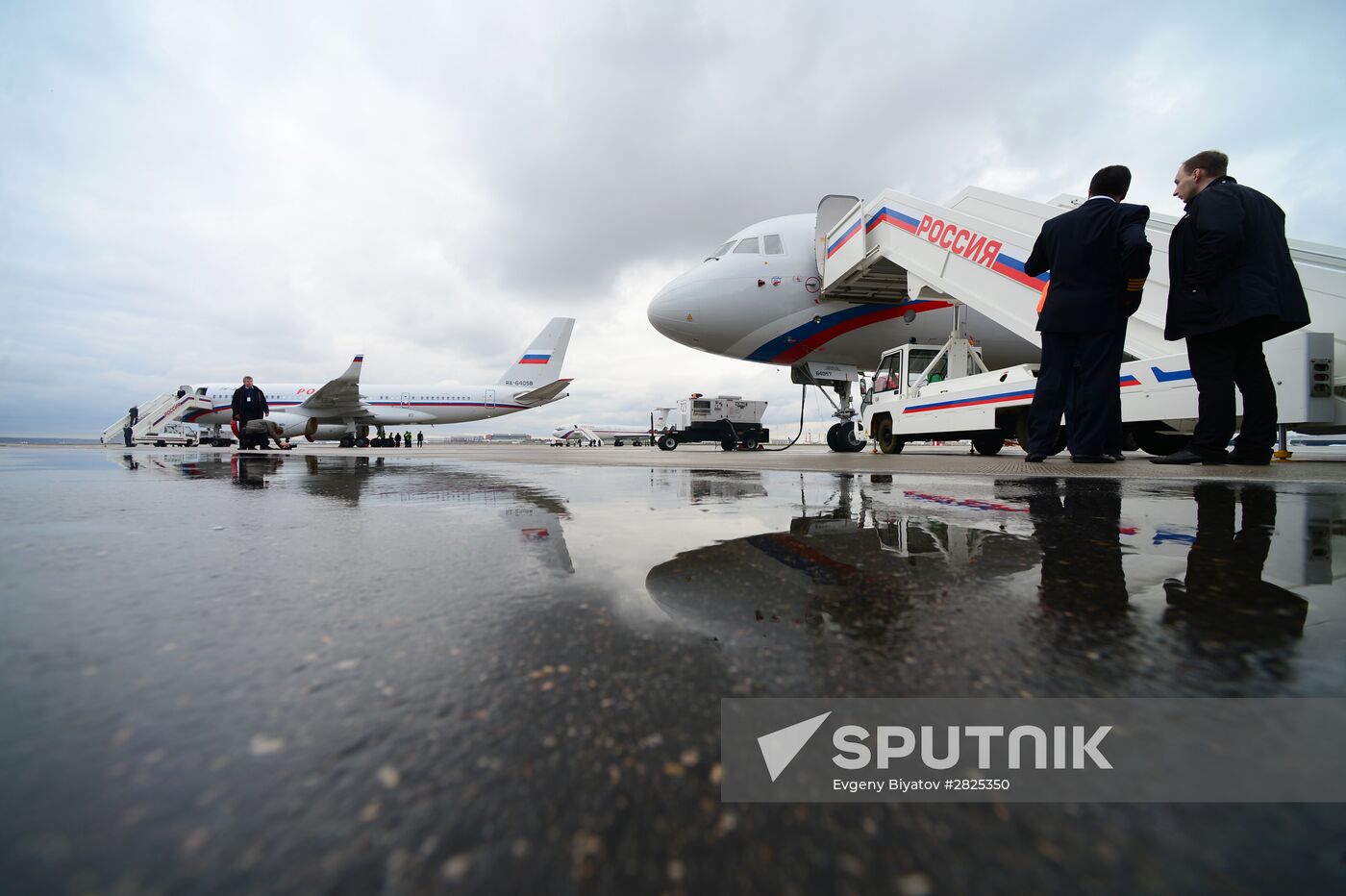 Rossiya special-purpose air unit aircraft are given names
