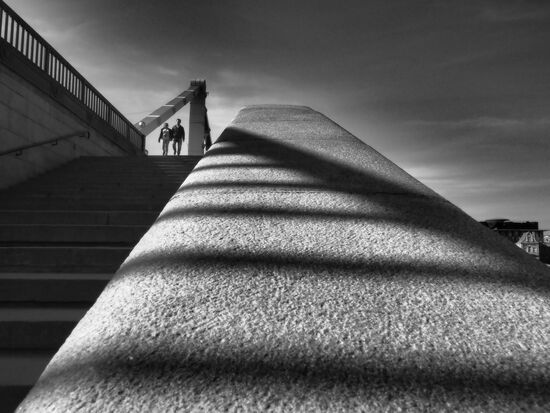 Krymsky Bridge in Moscow