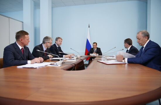 Prime Minister Medvedev visits Volga Federal District