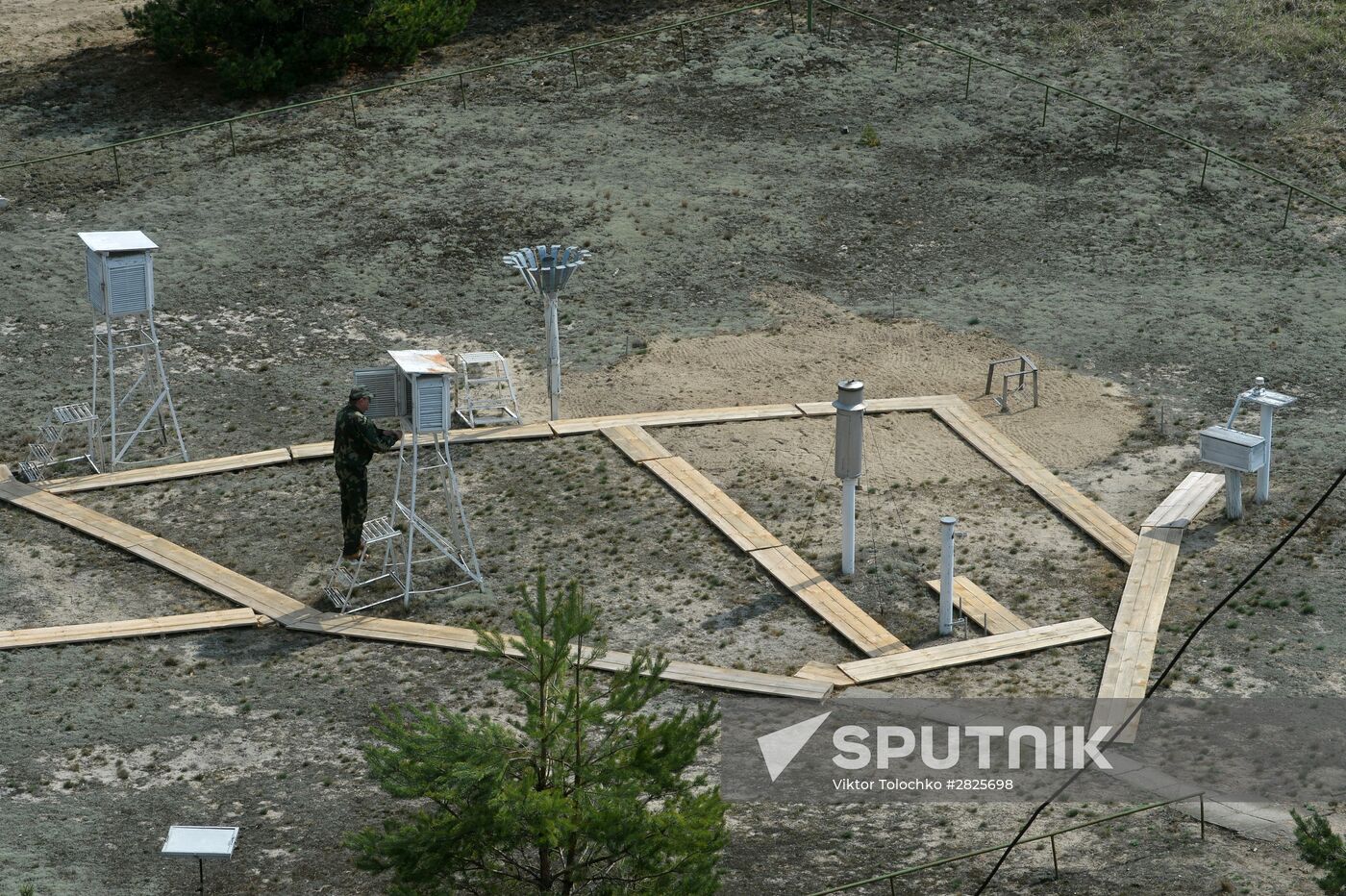 Belorussian part of Chernobyl NPP exclusion zone