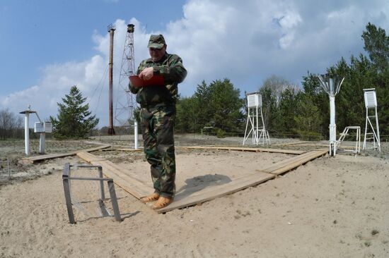 Belarusian sector of Chernobyl exclusion area