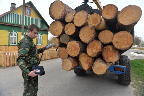 Belarusian sector of Chernobyl exclusion area