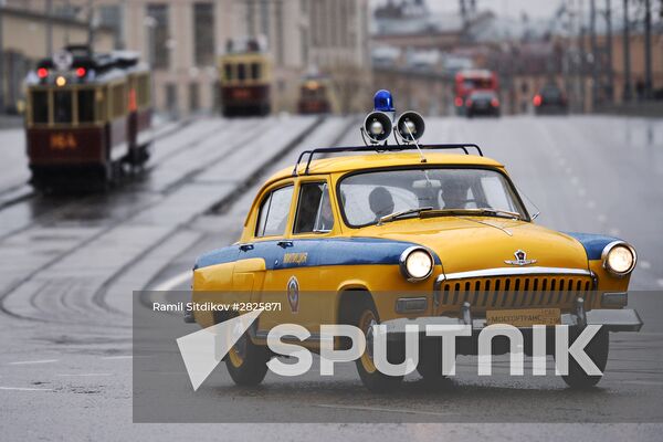 Moscow Tram Festival in Chistye Prudy