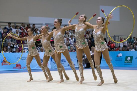 Rhythmic gymanstics. Russian Championships. All-around event