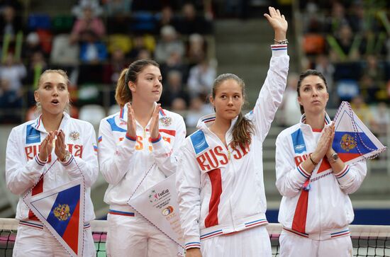 Tennis. Fed Cup. Russia vs. Belarus. Day One