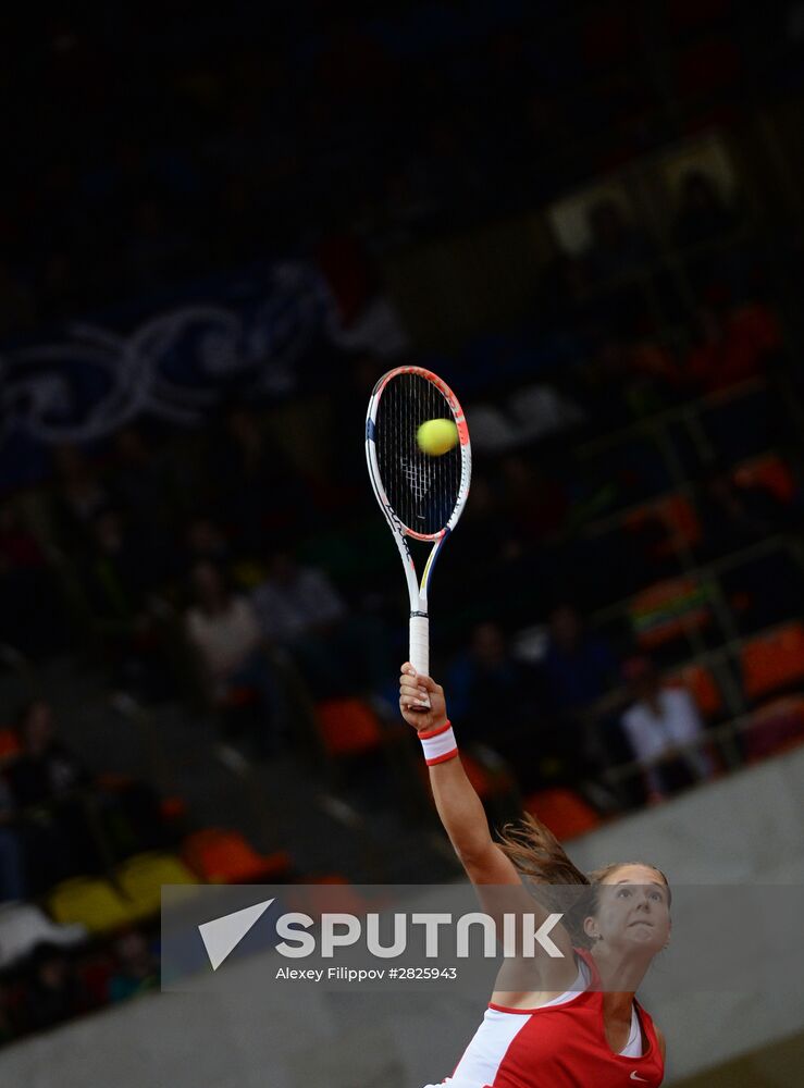 Tennis. Fed Cup. Russia vs. Belarus. Day One