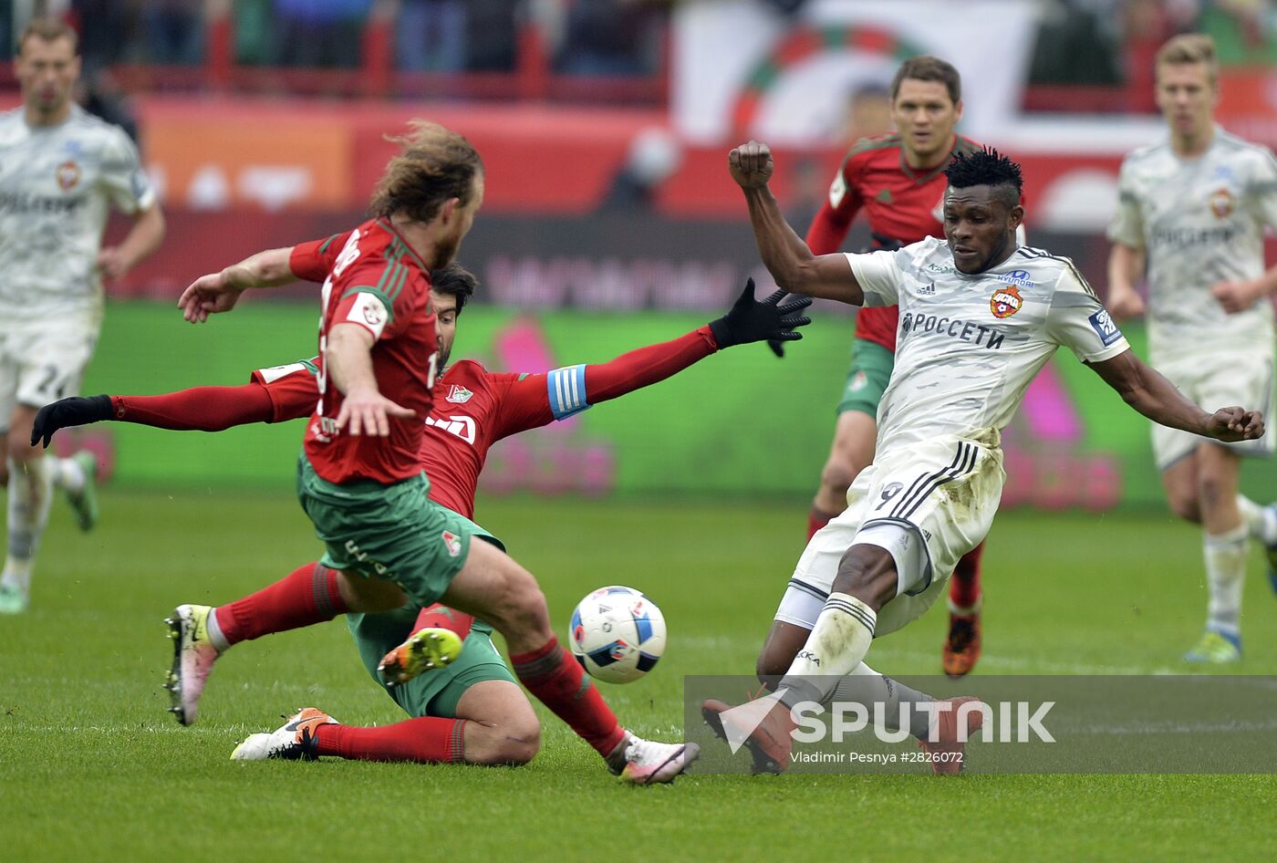 Football. Russian Premier League. Lokomotiv vs. CSKA