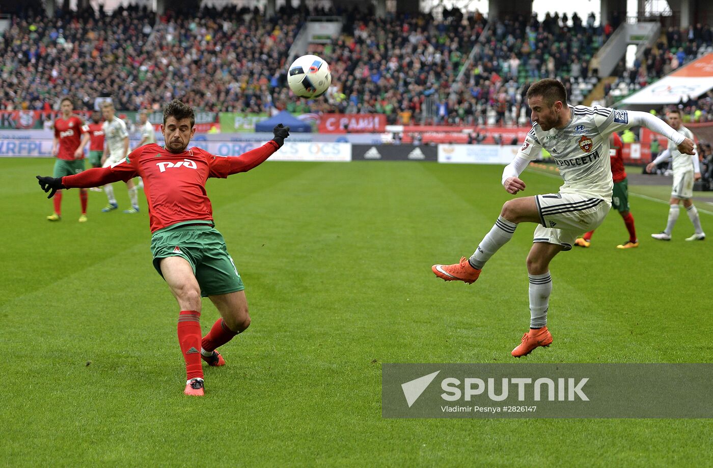 Football. Russian Premier League. Lokomotiv vs. CSKA