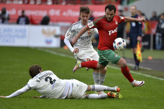 Football. Russian Premier League. Lokomotiv vs. CSKA