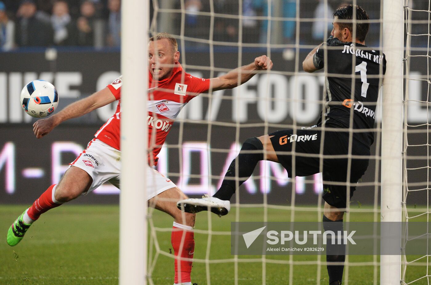 Football. Russian Premier League. Zenit vs. Spartak