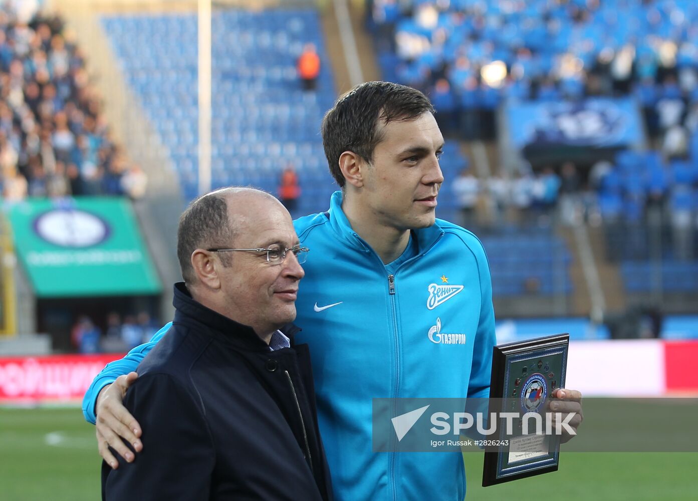 Football. Russian Premier League. Zenit vs. Spartak