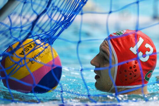 Water polo Euro Cup final. Sintez vs. Brescia