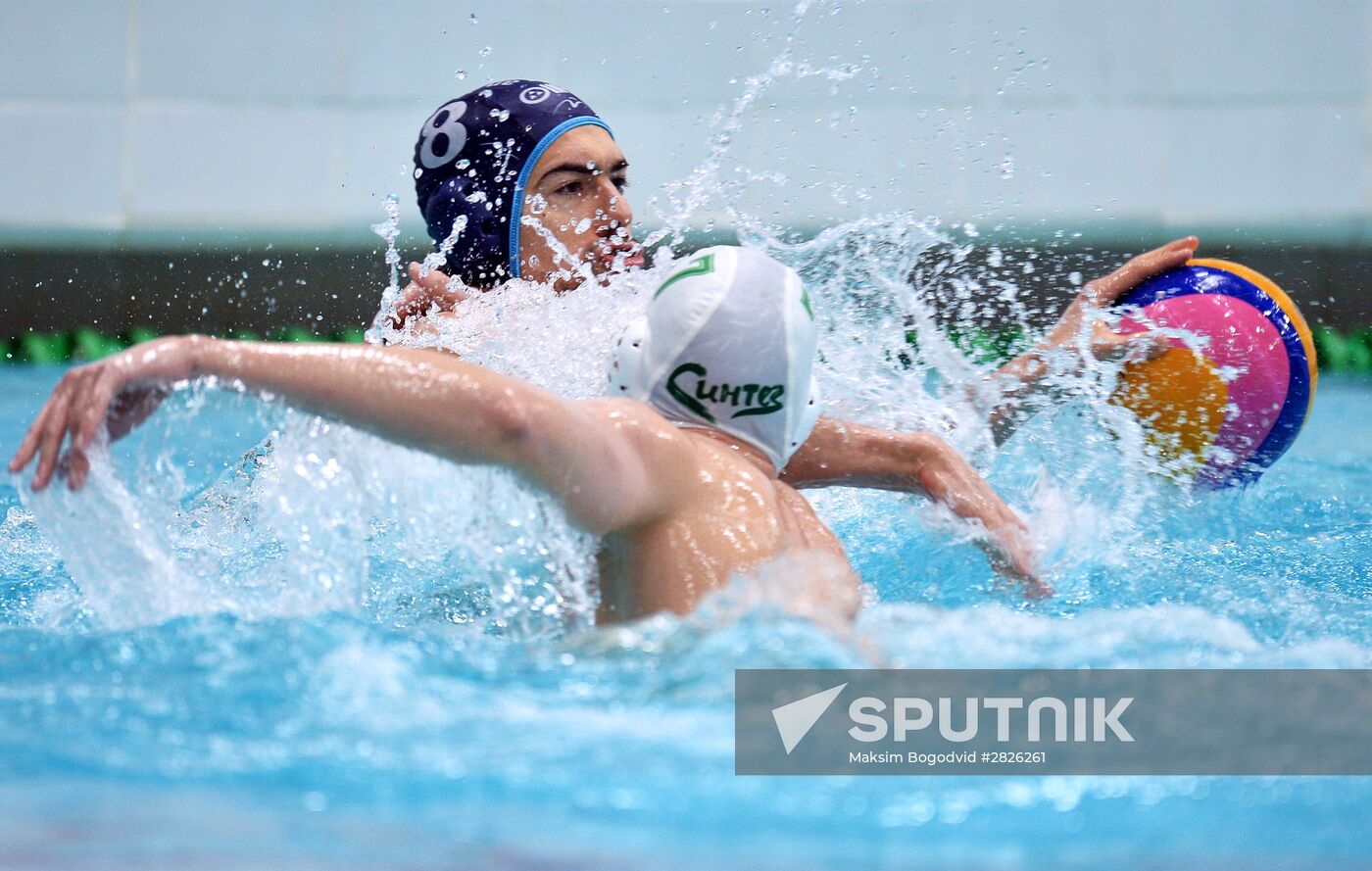 Water Polo Euro Cup final. Sintez vs. Brescia