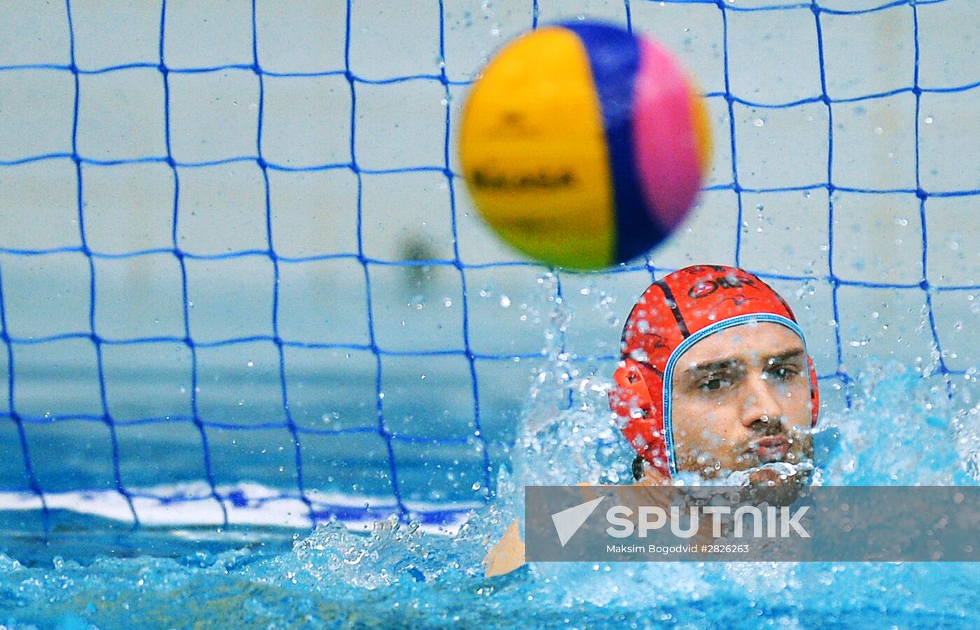 Water polo Euro Cup final. Sintez vs. Brescia
