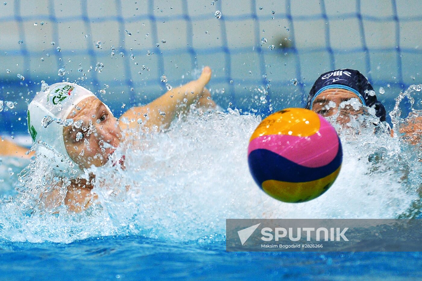 Water polo Euro Cup final. Sintez vs. Brescia