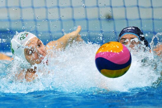 Water polo Euro Cup final. Sintez vs. Brescia