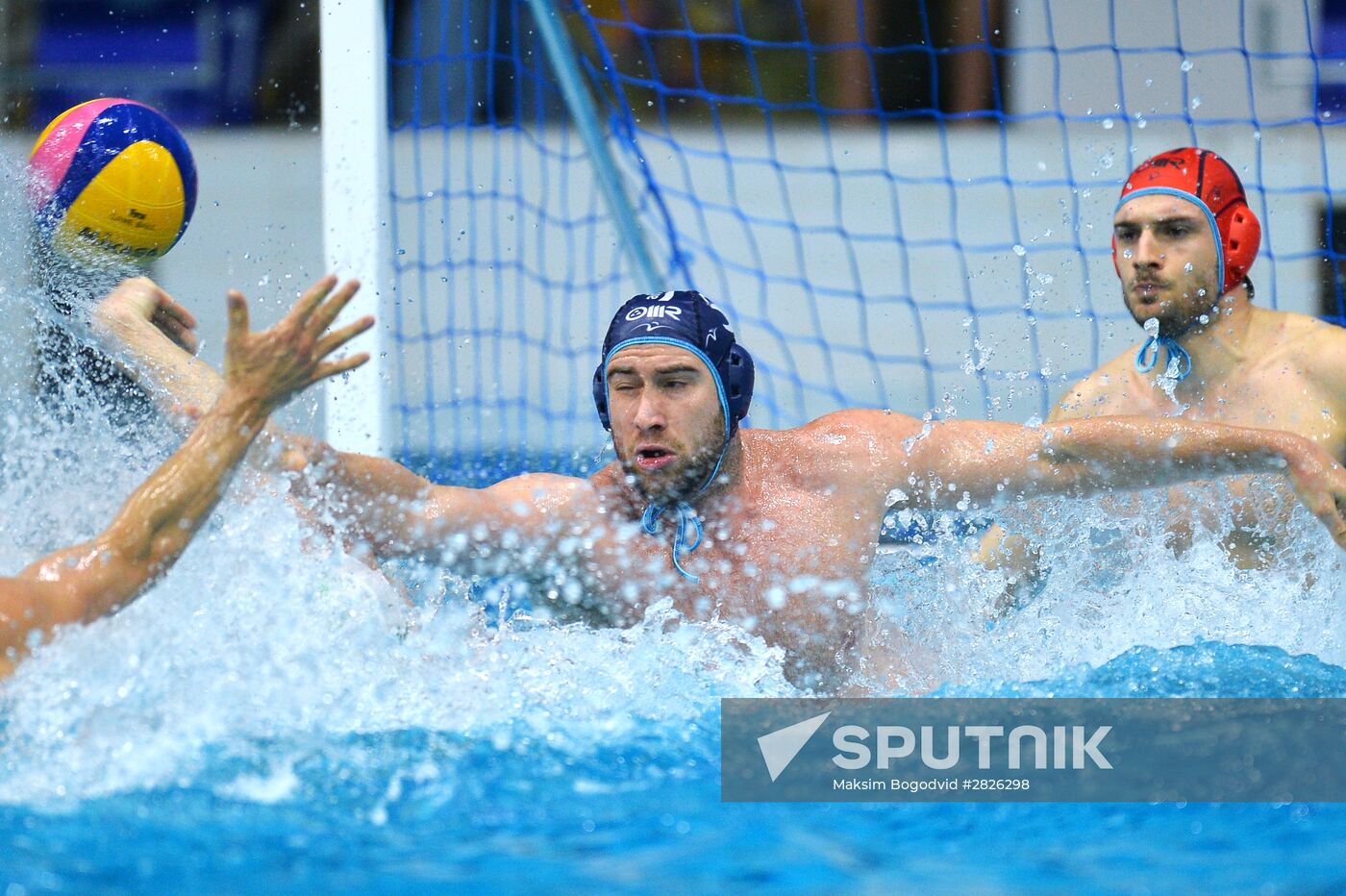 Water Polo Euro Cup final. Sintez vs. Brescia