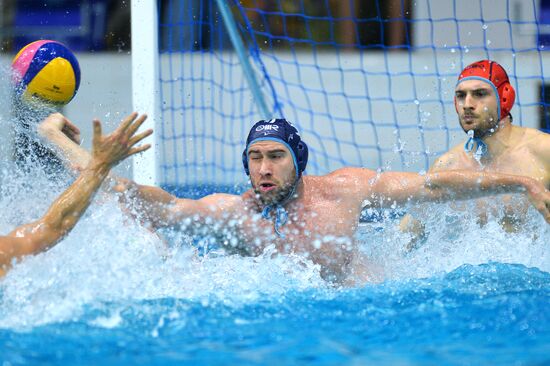 Water Polo Euro Cup final. Sintez vs. Brescia