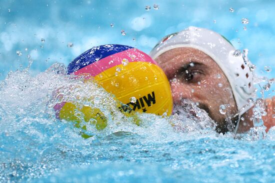 Water Polo Euro Cup final. Sintez vs. Brescia