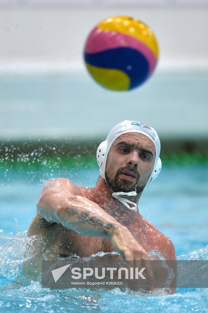 Water Polo Euro Cup final. Sintez vs. Brescia