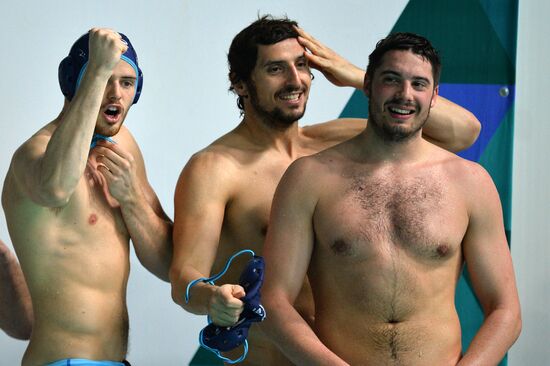 Water Polo Euro Cup final. Sintez vs. Brescia