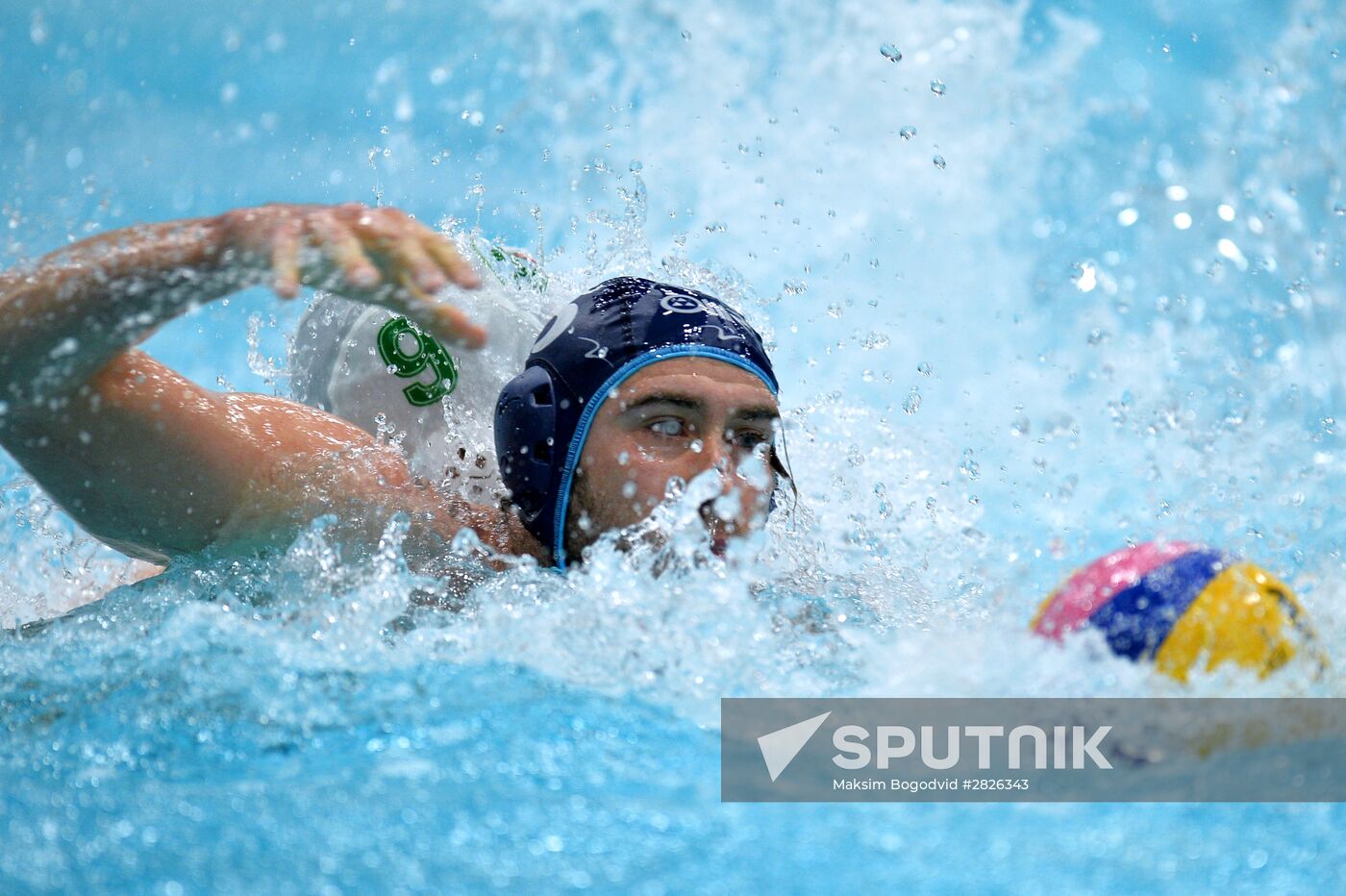 Water Polo Euro Cup final. Sintez vs. Brescia