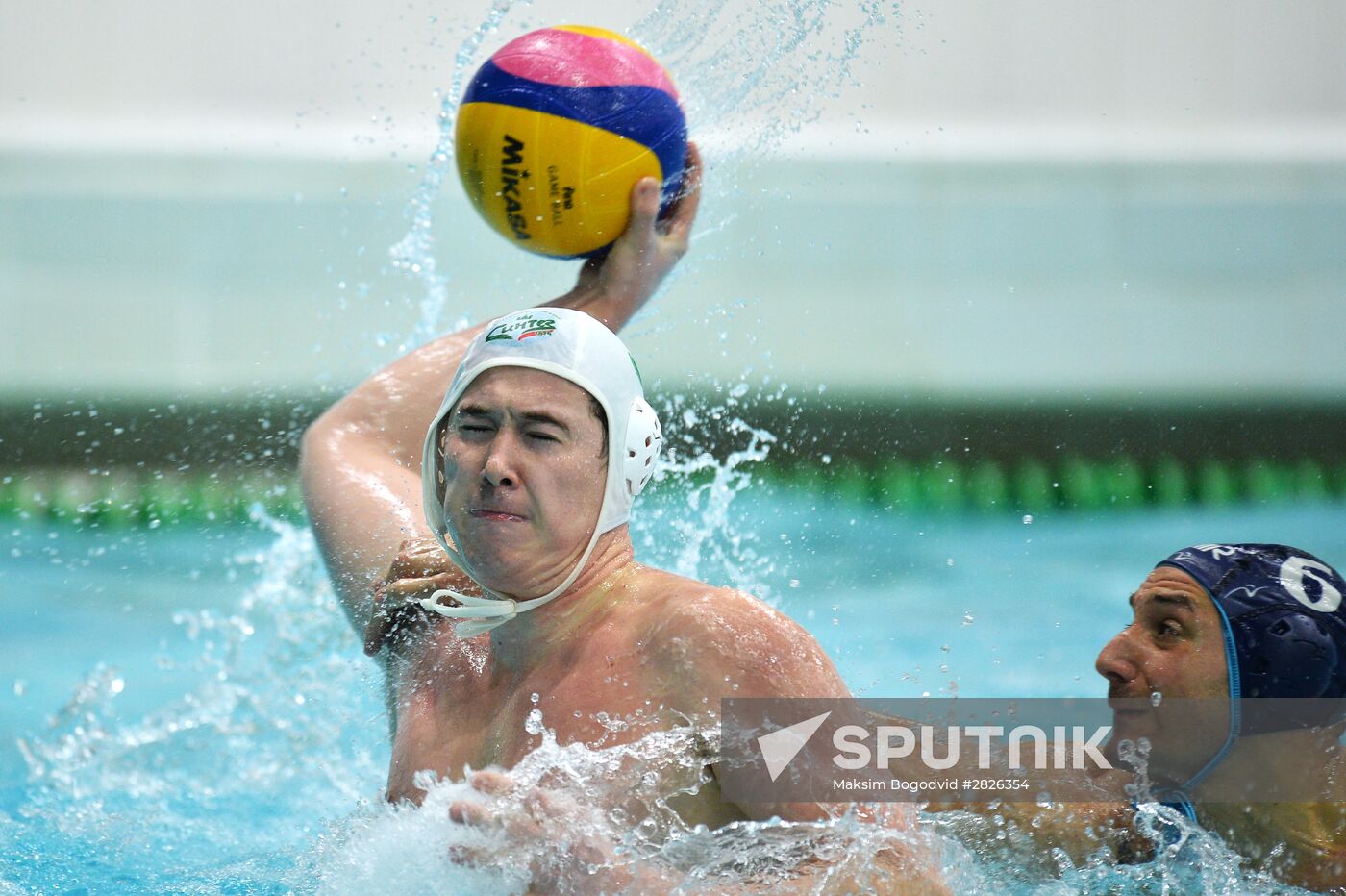 Water Polo Euro Cup final. Sintez vs. Brescia