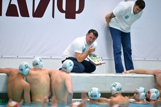 Water Polo Euro Cup final. Sintez vs. Brescia
