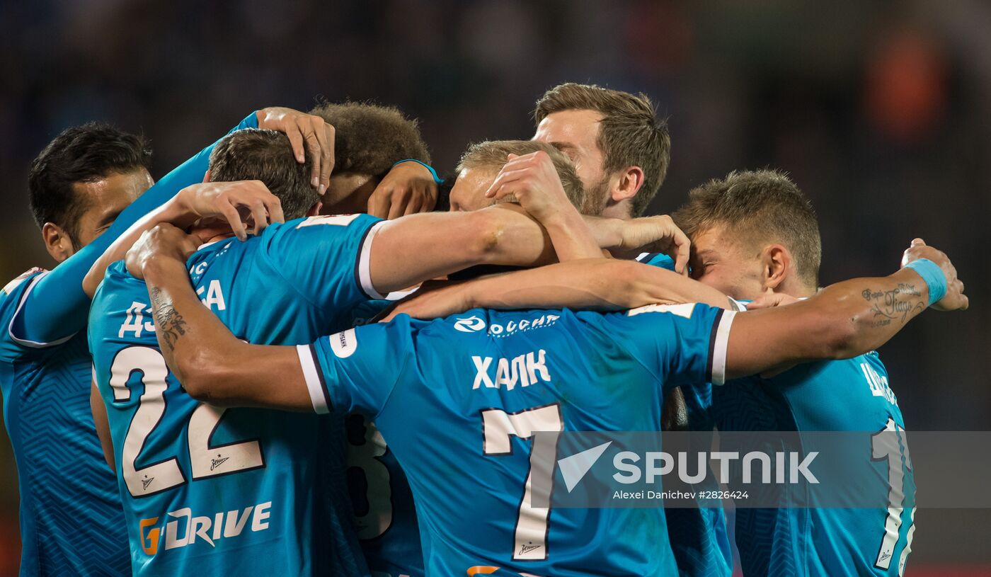 Russian Football Premier League. Zenit vs. Spartak